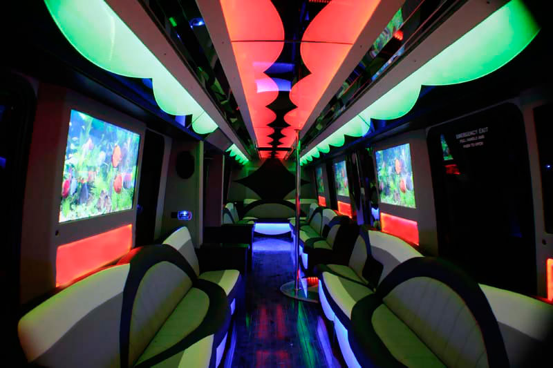 state of the art party bus